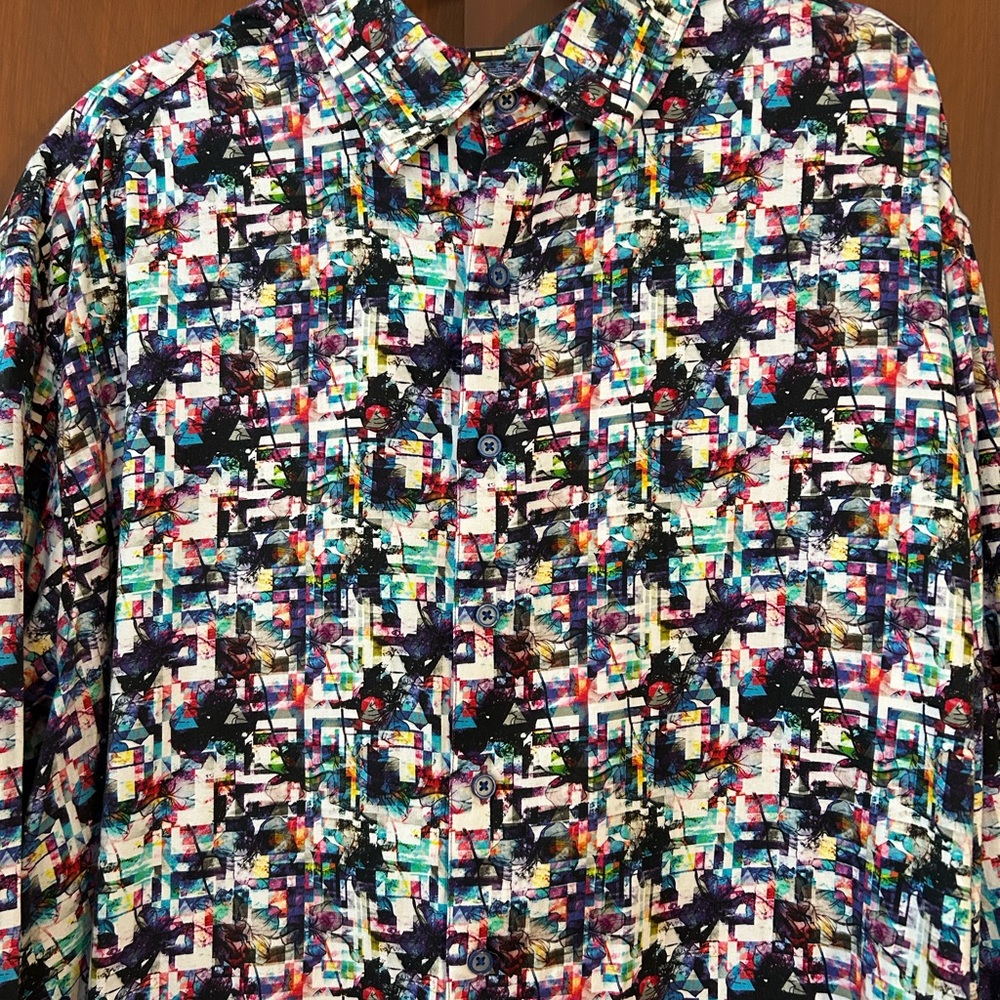 Robert Graham Multicolor Abstract Shirt - Picture 5 of 5